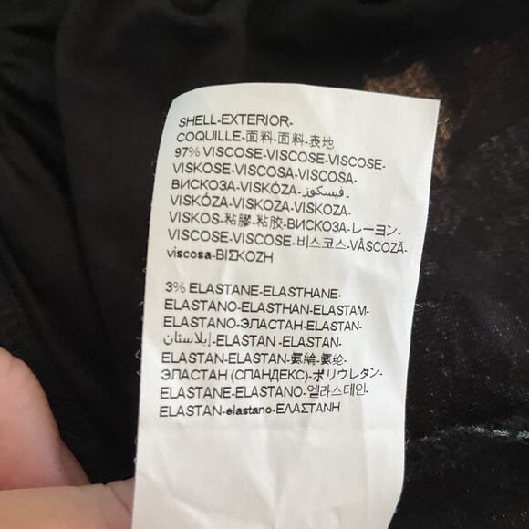 DESIGUAL Boho Floral V-neck Black Dress XL Fairy Whymsigoth - Picture 13 of 13